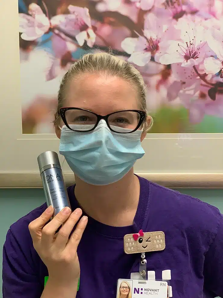 a man wearing glasses